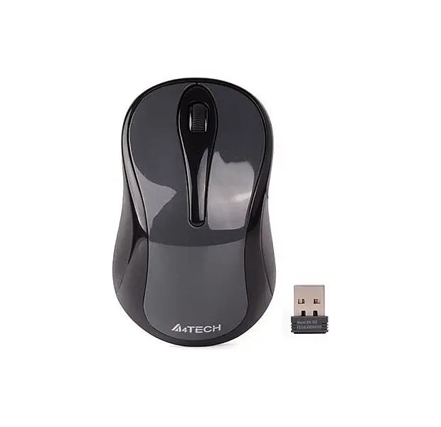 Миша A4-Tech G3-280NS USB Glossy Grey - фото 2