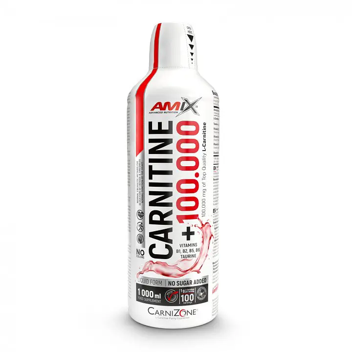 Жироспалювач AMIX Carnitine 100.000, 1 л - Лимон-лайм