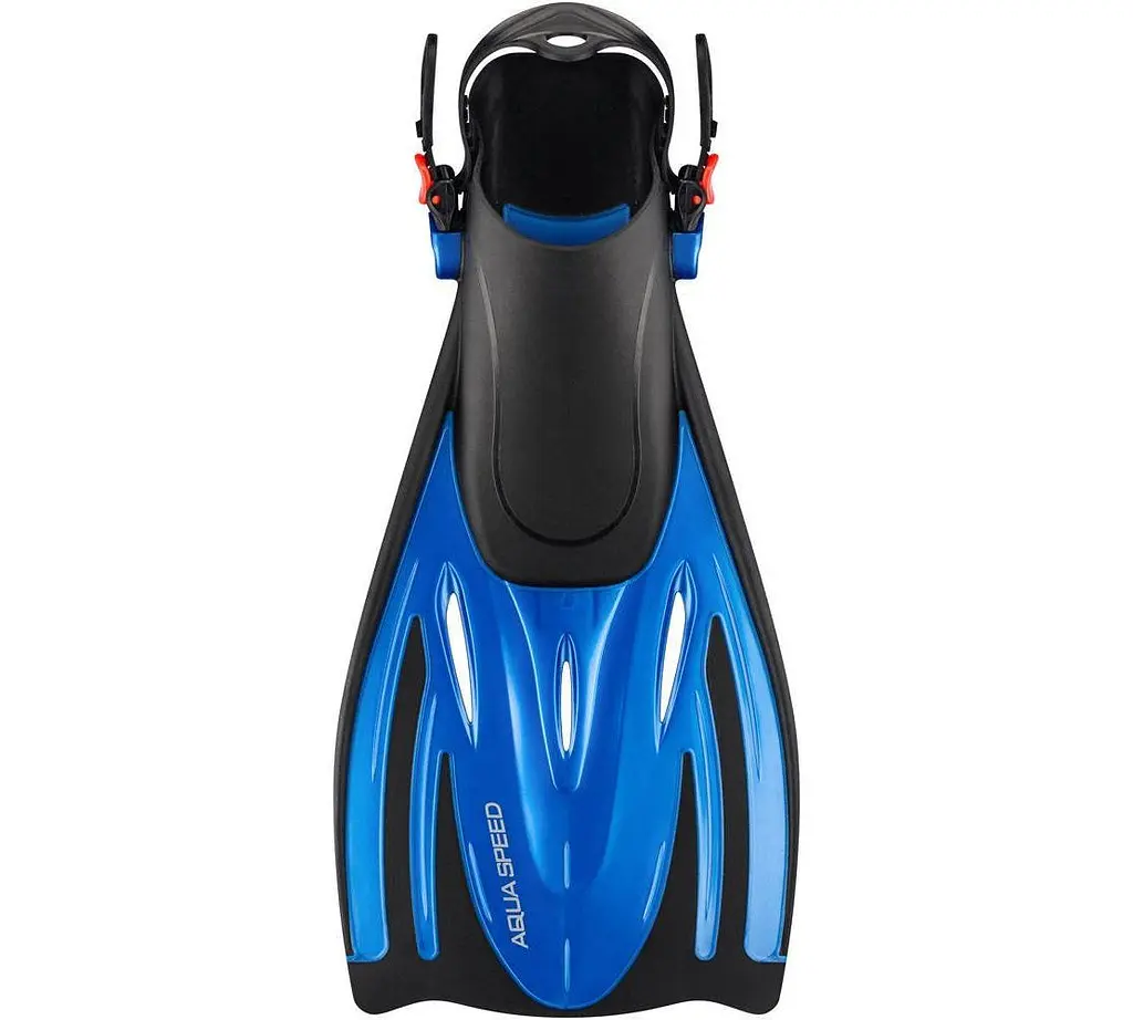 Ласты Aqua Speed ​​Wombat 27-31 Чорный/Синий (1000-528-11-27-31) - фото 2