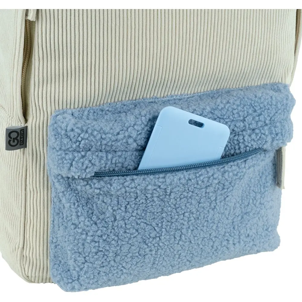 Рюкзак GoPack Education Teens 147 бежевий (GO25-147M-1) - фото 9