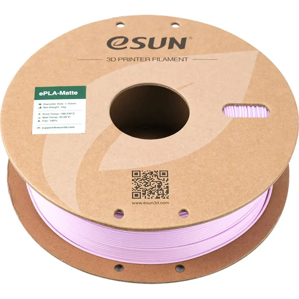 Пластик для 3D-принтера eSUN ePLA-Matte, 1,75мм, 1кг, lilac (ePLA-Matte-P175L1) - фото 3