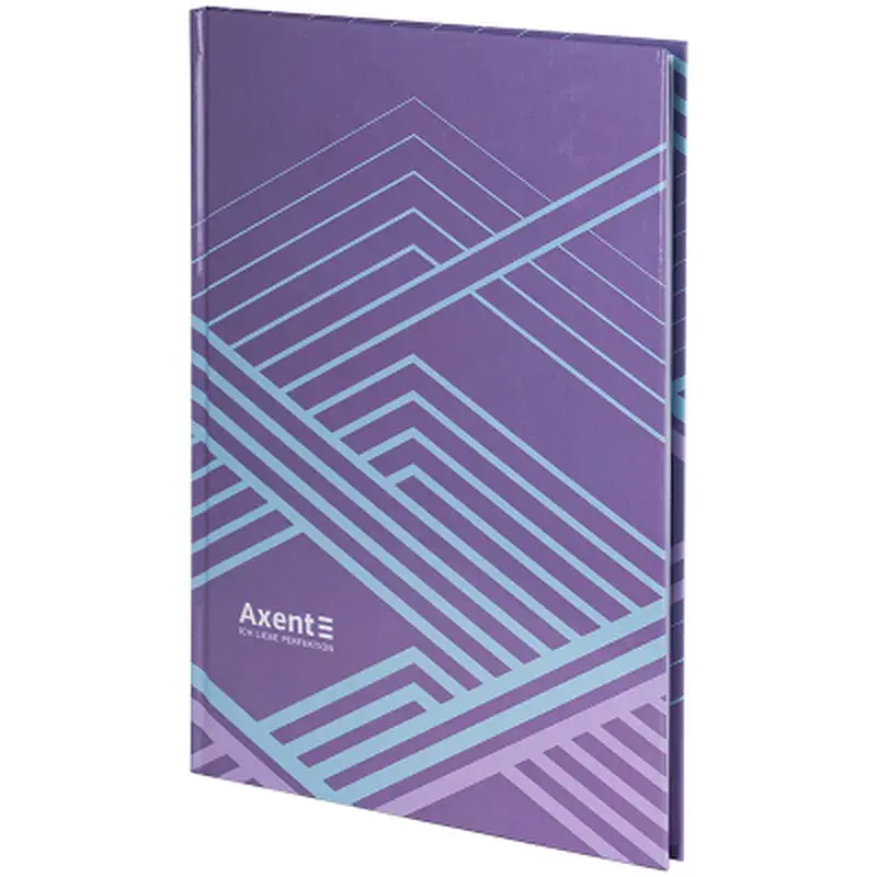 Книга записна Axent Lines А4, 96 аркушів, клітинка, бузкова (8422-583-A) - фото 2