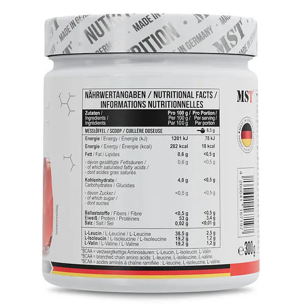 BCAA Zero 300 грам Вишня MST Nutrition vit0006721 - фото 2