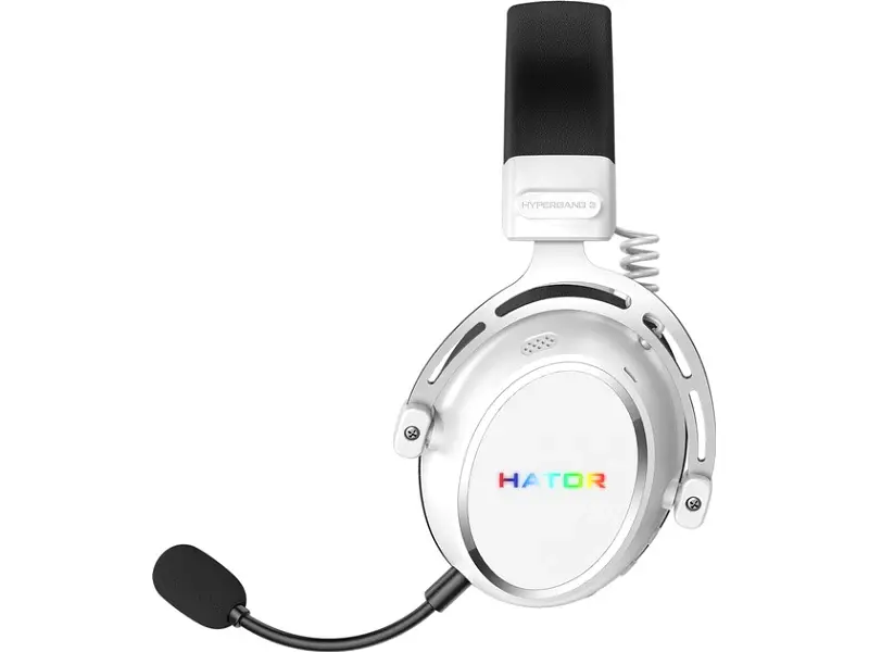 Наушники с микрофоном Hator Hypergang 3 Wireless White (ESH56) - фото 4