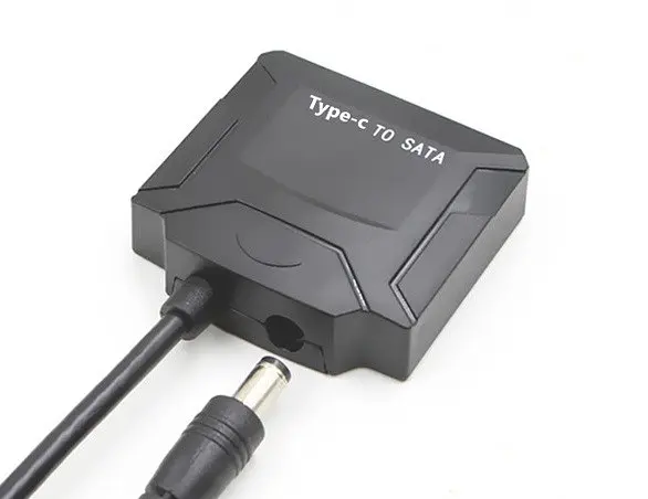 Перехідник USB 3.1 Type-C --> SATA III (F) 2.5/3.5 7+15pin з Блок живлення - фото 2