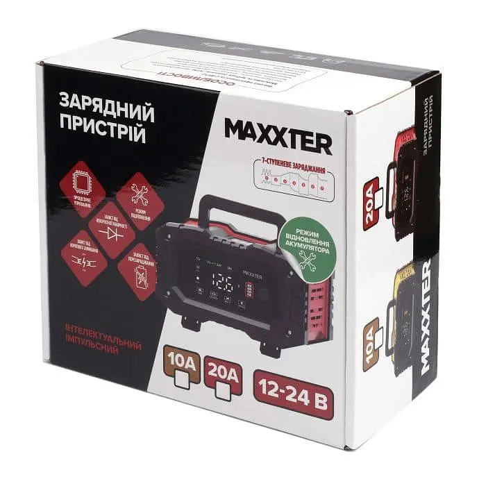 Автомобильное зарядное устройство Maxxter MX-CHR-1224V10P (MX-CHR-1224V10P) - фото 3