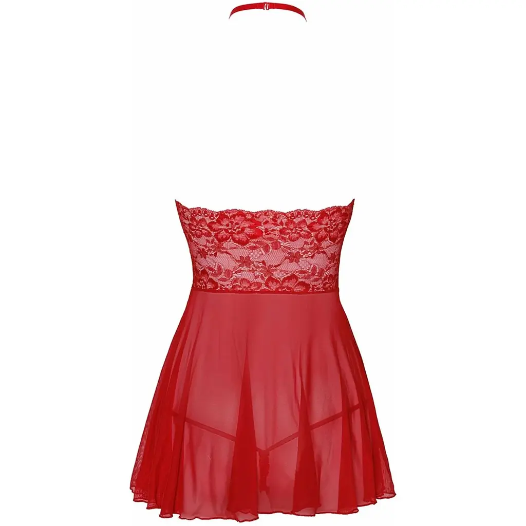Бебі-дол Kissable Sexy Kiss Babydoll Red S/M - фото 7