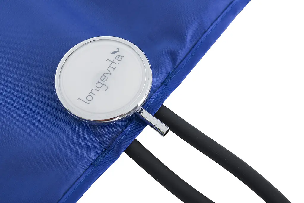 Механічний тонометр Longevita LS-5 (стетоскоп вбудований в манжету)
(5929751) - фото 3