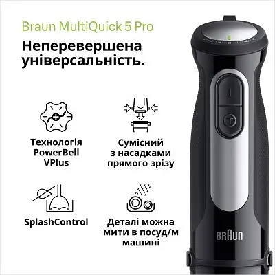 Блендер Braun (MQ 55254 MBK) - фото 2