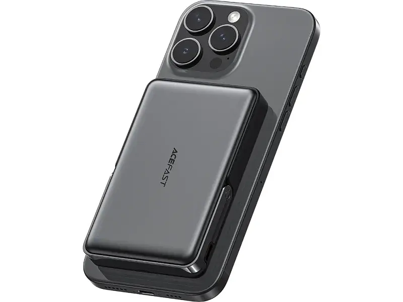 Зовнішній акумулятор (Power Bank) Acefast M17 10000mAh Black - фото 3