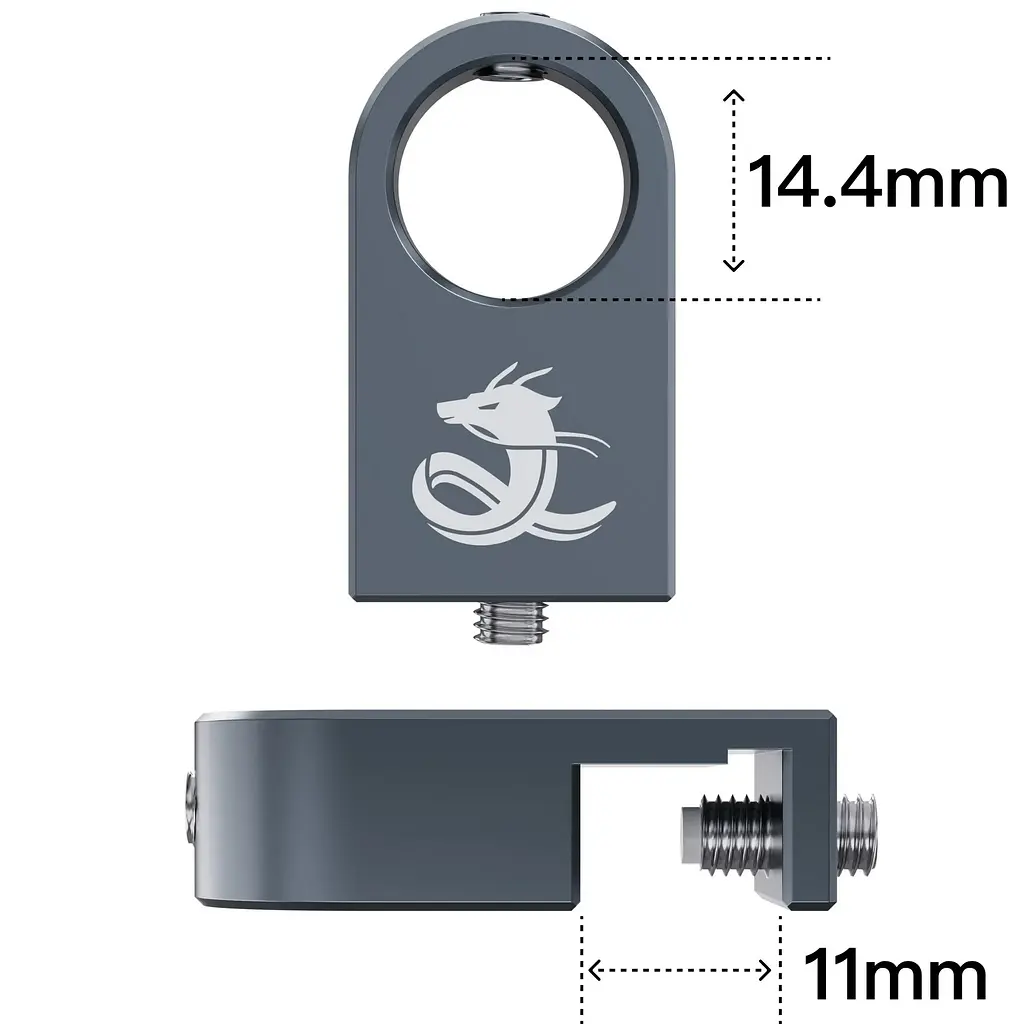 Тримач для трубок 13мм, трубок Chihiros Metal Pipe Clamp 13мм - фото 3