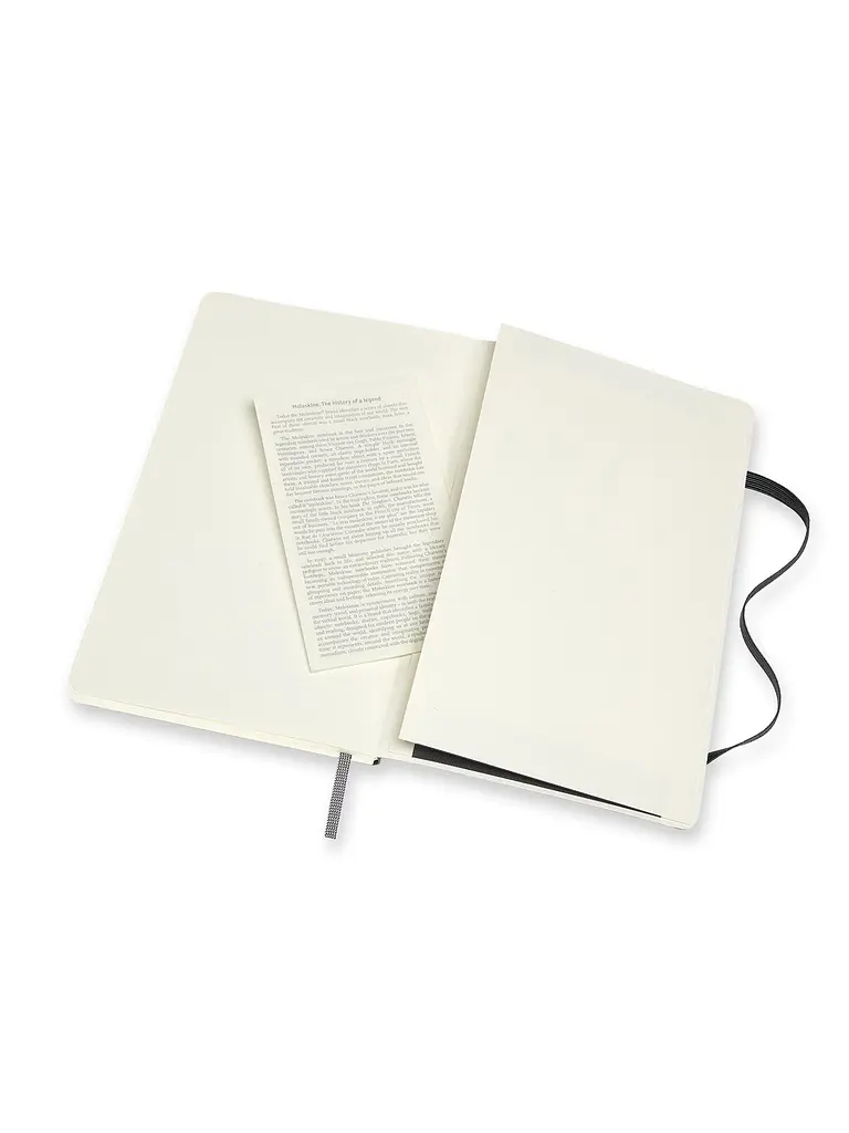 Записник Moleskine Classic середній, Лінійка-Нелінований Чорний М’який (NB313SBK) - фото 5