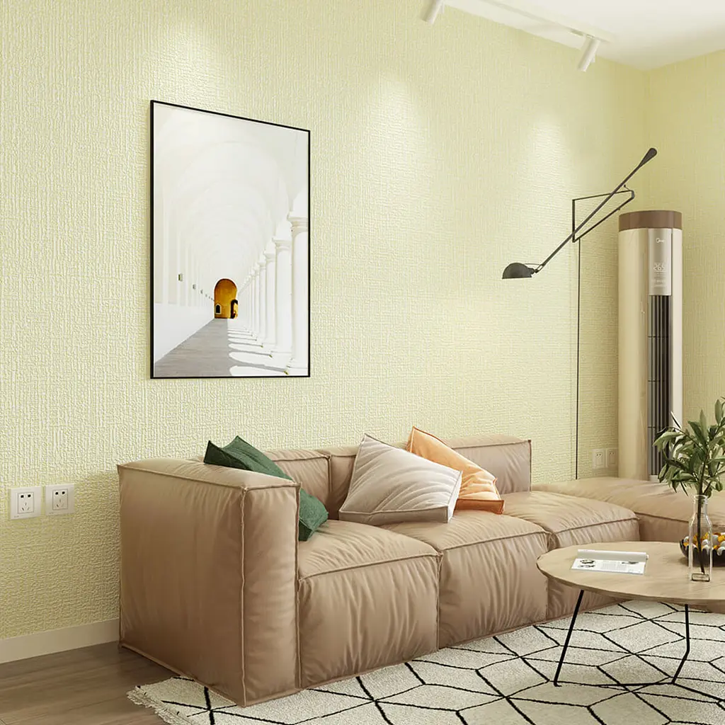 Шпалери самоклеючі 2800x500x2,5 мм YM-16 BEIGE WHITE (D) SW-00002023 - фото 6