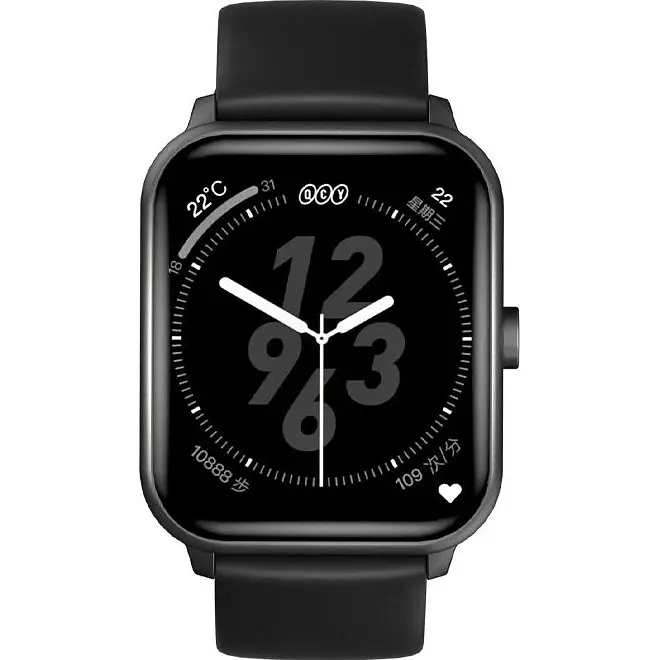 Смарт-часы QCY GTS GS Smoky Black [97972] - фото 2