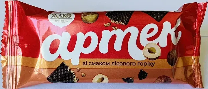 Цукерки Жако вафельні Артек лісовий горіх 2.7 кг