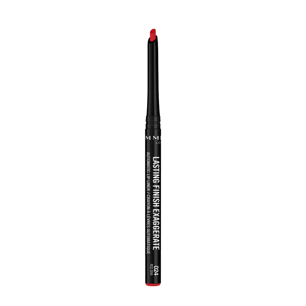 Карандаш для губ Rimmel Lasting Finish Exaggerate тон 024 (Red Diva) 0.35 г (8000019858681) - фото 3