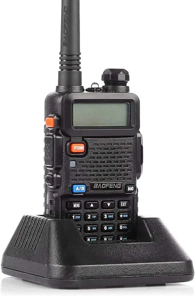 Портативна Рація + Гарнітура Baofeng UV-5R 5W дводіапазонна VHF136-174/UHF400-520 МГц (18835) - фото 7
