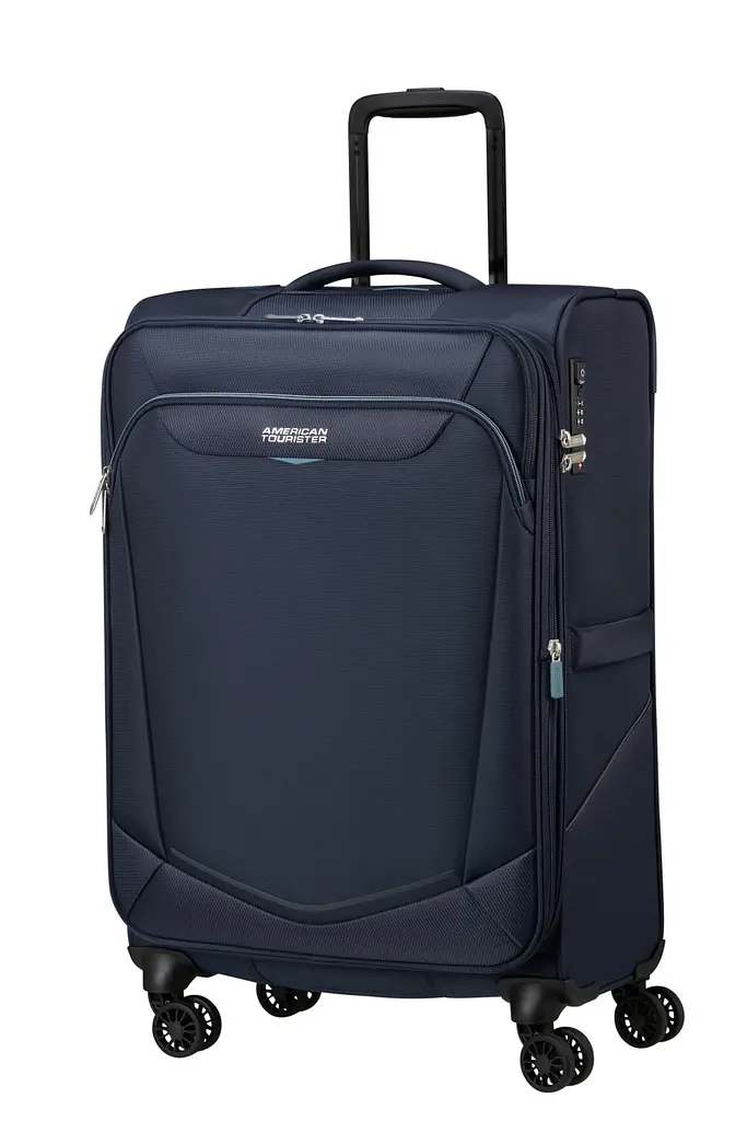Валіза 69 См American Tourister SUMMERRIDE NAVY 69x43x29(32) ME7*41005 - фото 3