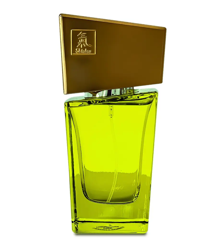 Духи с феромонами женские Shiatsu Pheromone Fragrance women lime 50 m - фото 3