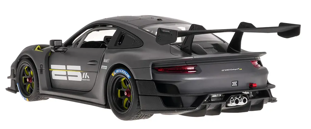 Машинка Porsche 911 GT2 RS Clubsport серый RASTAR модель 1:14 Автомобиль на дистанционном управлении + пульт - фото 4