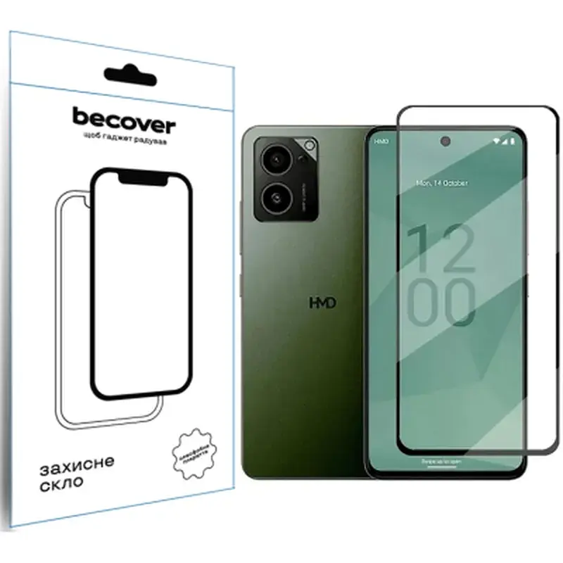 Скло захисне BeCover HMD Pulse Pro Black (712487)