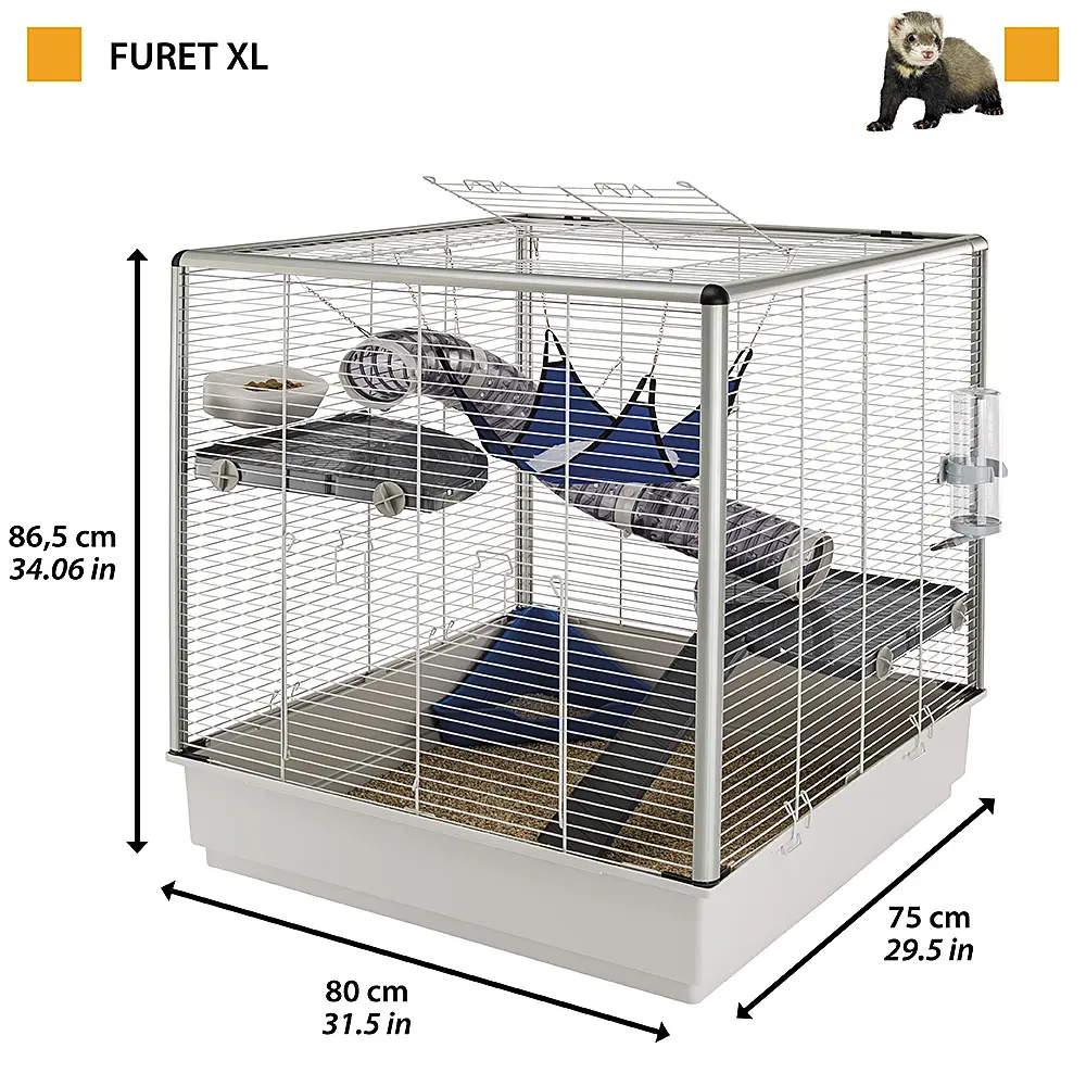Клітка Ferplast Furet XL для тхорів - фото 11
