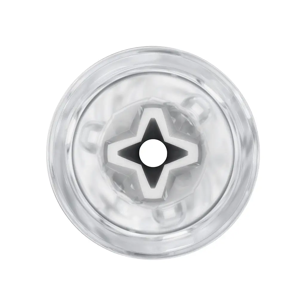 Мастурбатор Kiiroo Feel Pocket Crystal, сумісний з інтерактивною насадкою PowerBlow - фото 3