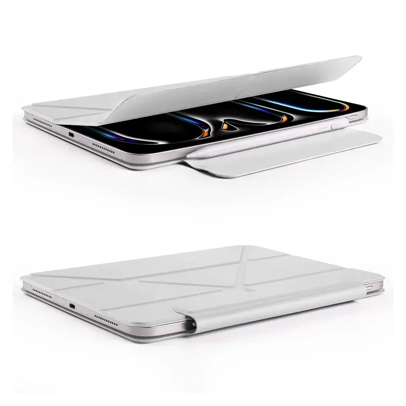 Чохол до планшета BeCover Ultra Slim Origami Magnetic Apple iPad Pro 11" M4 2024 Gray (712962) - фото 3