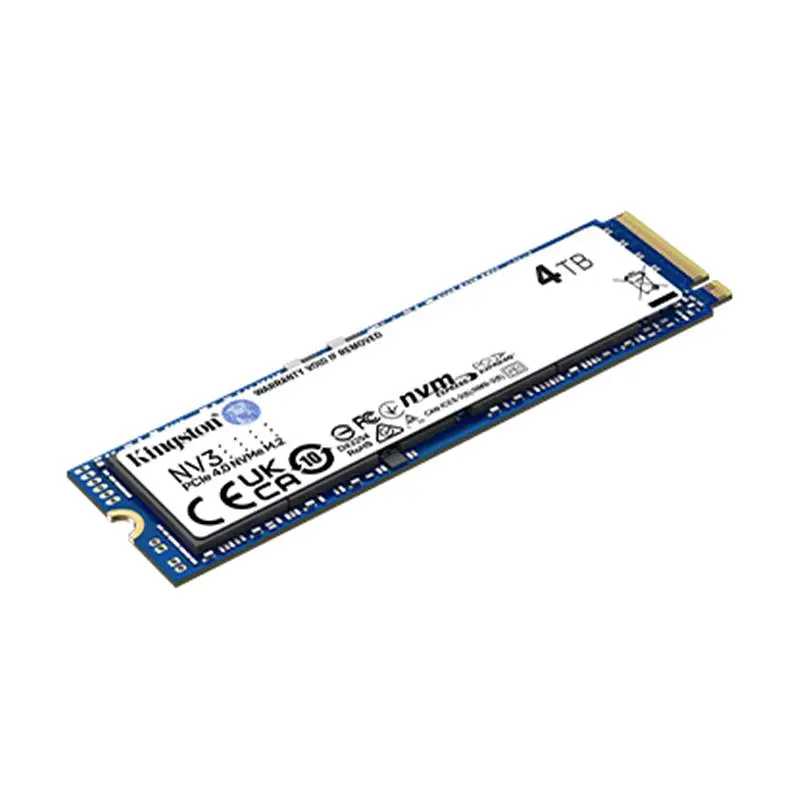 SSD накопичувач 4TB M.2 NVMe Kingston NV3 M.2 2280 PCIe Gen4.0 x4 (SNV3S/4000G) - фото 2