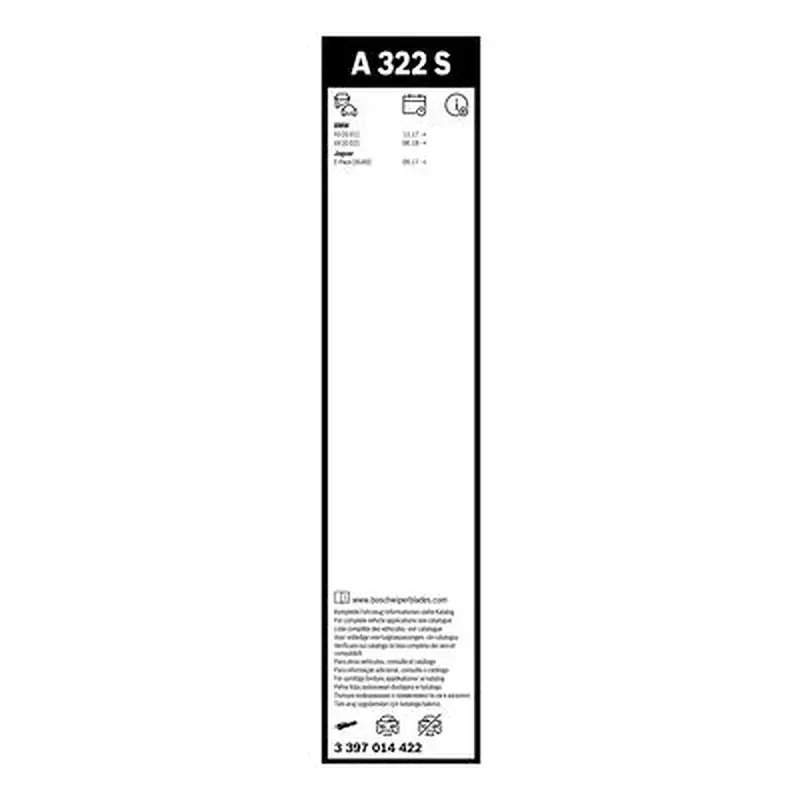 Щітка склоочисника Bosch 3 397 014 422 - фото 4