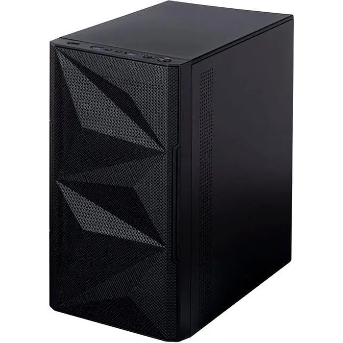 Корпус Prologix E113 Tempered Glass&Mesh Black [146863] - фото 2