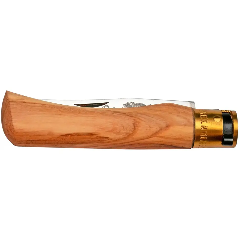 Ніж Old Bear Classic L, 420 steel, Оливковий wood - фото 3