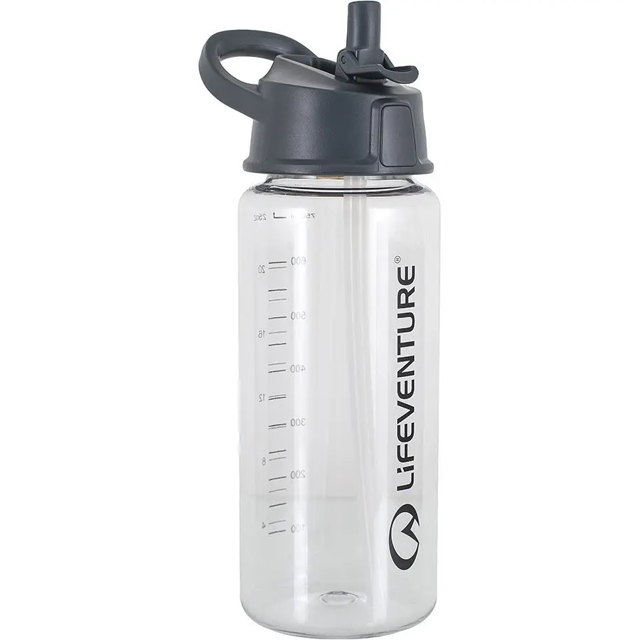 Фляга Lifeventure Flip-Top Bottle 750 мл Світло-сірий - фото 3