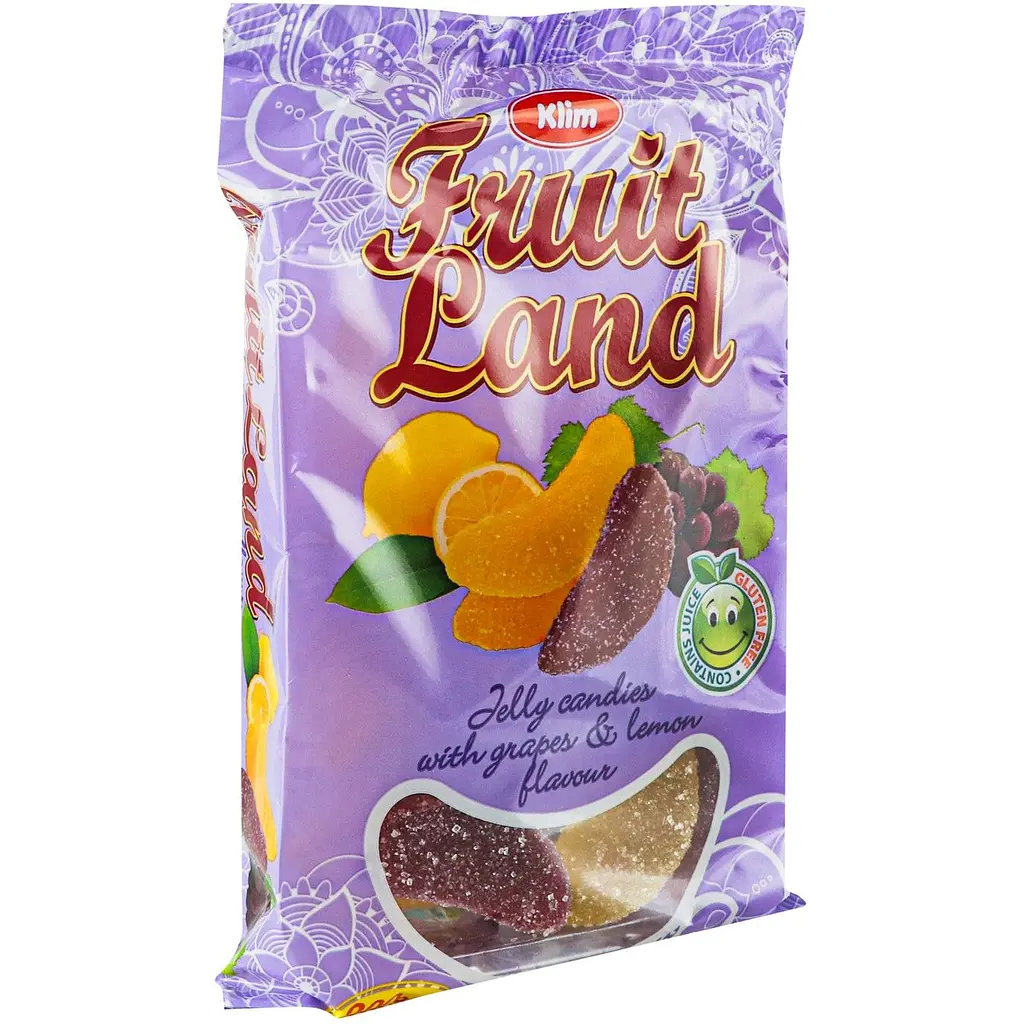 Мармелад Кlim Fruit Land виноград-лимон желейный 200 г (915367) - фото 3