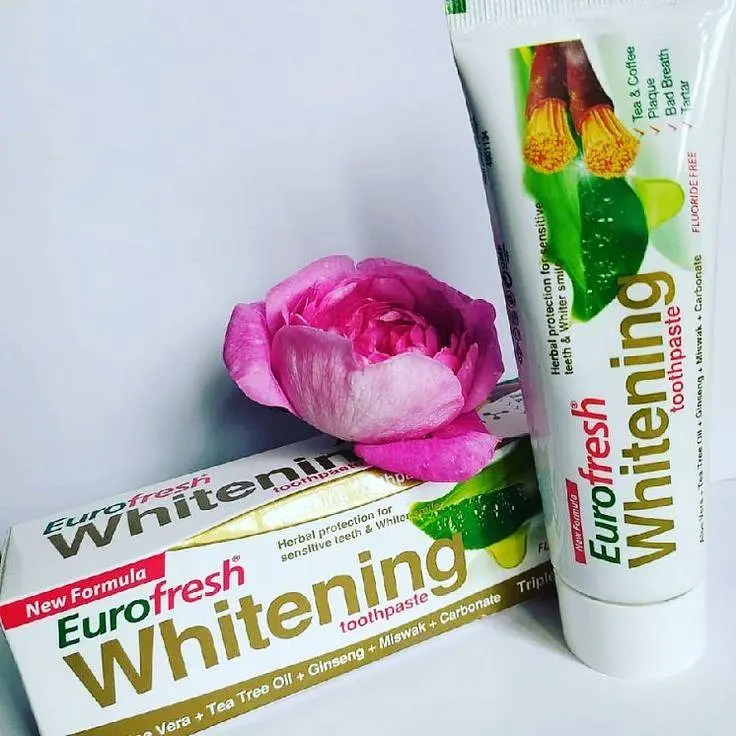 Зубна паста Farmasi Eurofresh Whitening з чайним деревом 112 г - фото 4