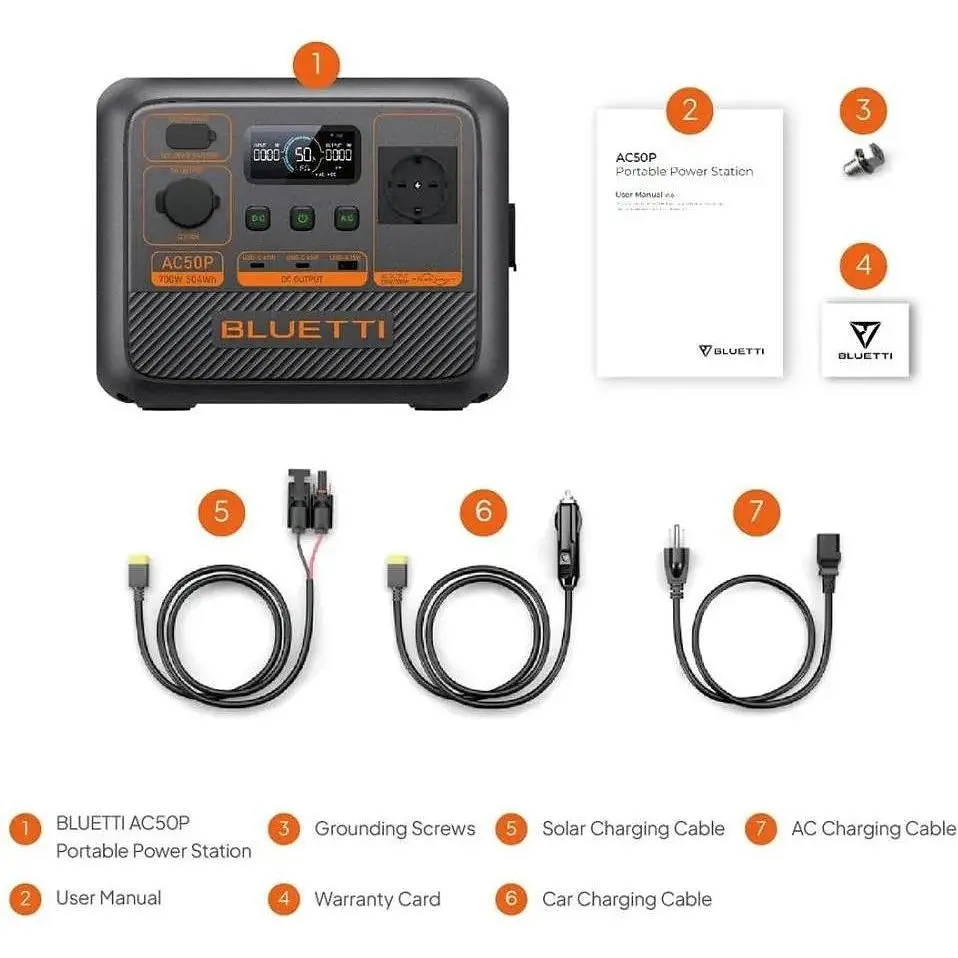 Зарядная станция BLUETTI AC50P  - фото 4