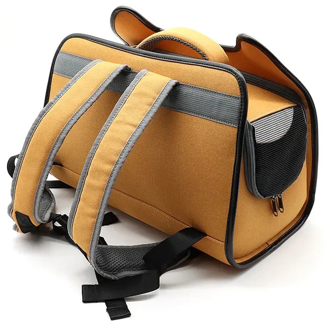 Рюкзак для кота Croci Catmania Tomodachi 40x20x36см до 10 кг помаранчевий (C2178087) - фото 4