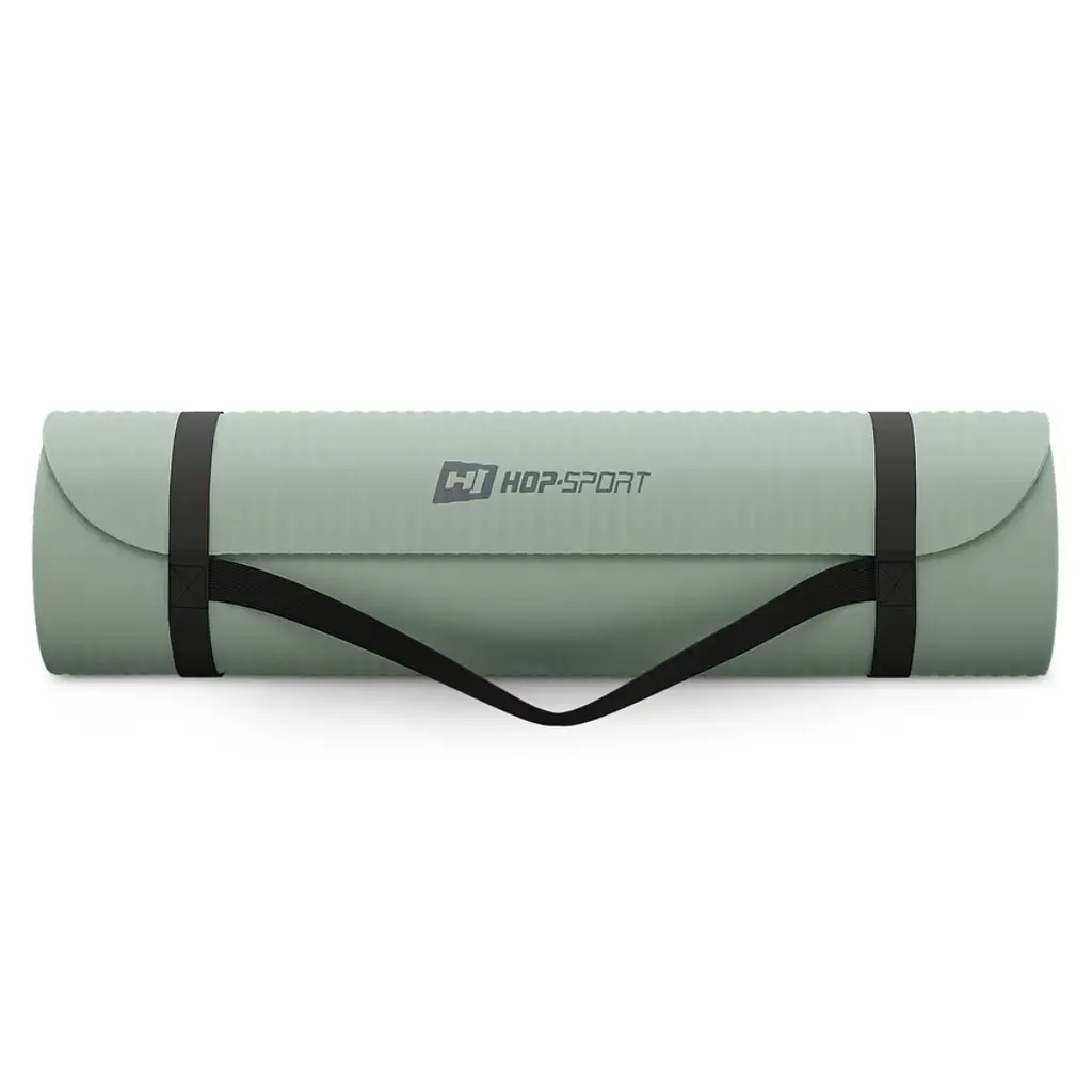 Коврик для йоги Hop-Sport HS-NB010GM NBR 1см оливковий - фото 3