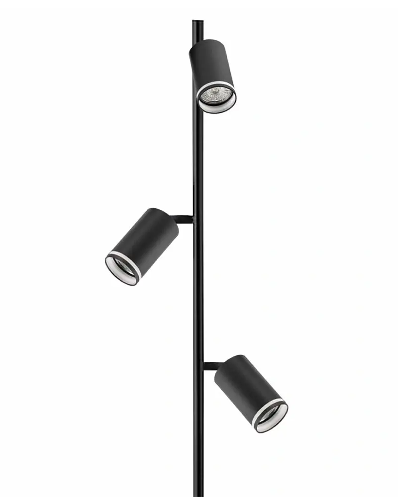 Торшер Goldlux 326560 Paris GU10 3x12W IP20 Чорний - фото 3