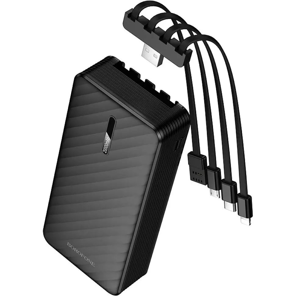 Зовнішній акумулятор Borofone BJ84A 20000mAh 22.5W Black [156653] - фото 3