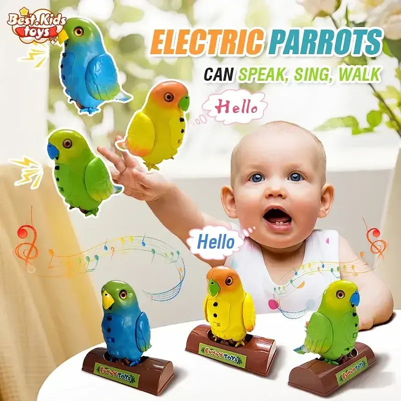 Іграшка-повторювач Funny Parrot TT8005 Синій - фото 5