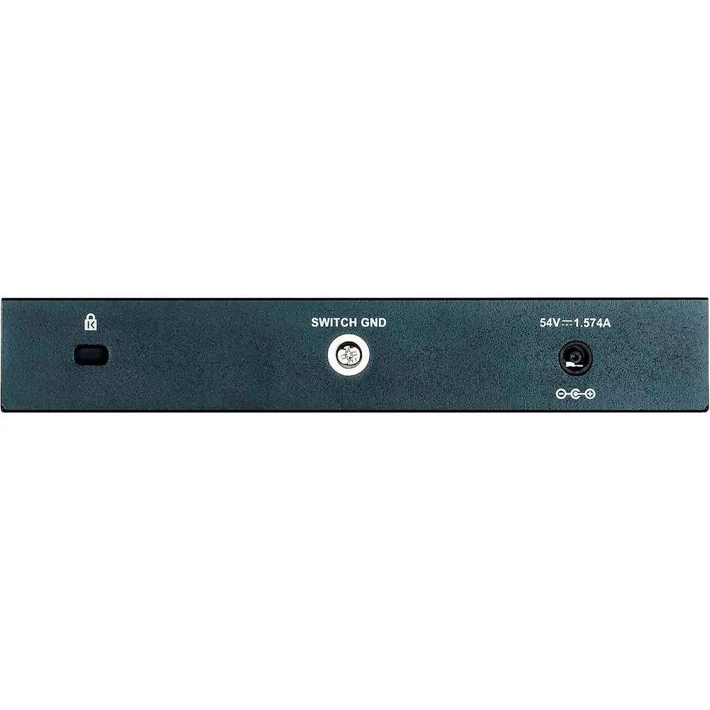 Коммутатор D-Link DGS-1100-08PV2 8xGE PoE 64Вт, EasySmart (DGS-1100-08PV2) - фото 3