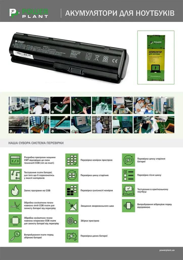 Акумулятор PowerPlant для ноутбуків SONY VAIO VPC-EA1 (VGP-BPS22) 10.8V 5200mAh (NB00000036) - фото 4