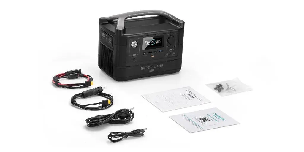 Зарядна станція EcoFlow RIVER MAX EFRIVER600MA - фото 3