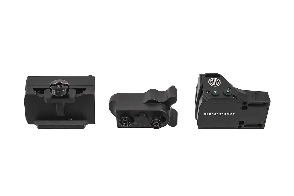 Приціл коліматорний Sig Optics ROMEO1 REFLEX SIGHT, 1x30MM, 3MOA RED DOT, 1.0 MOA ADJ, M1913, KEYMOD, BLACK - фото 8