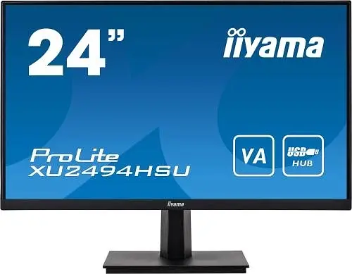 Монітор 23.8" ProLite XU2494HSU-B1, Black, 2x2 Вт Iiyama teh0020236