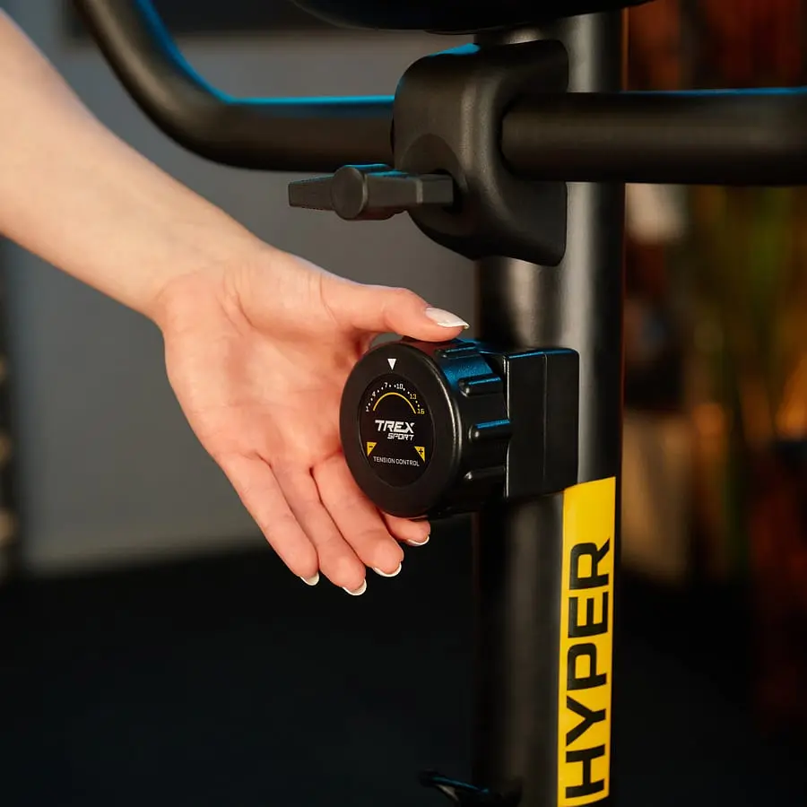 Велотренажер Trex Sport TX-550MB HYPER магнітний чорний - фото 9
