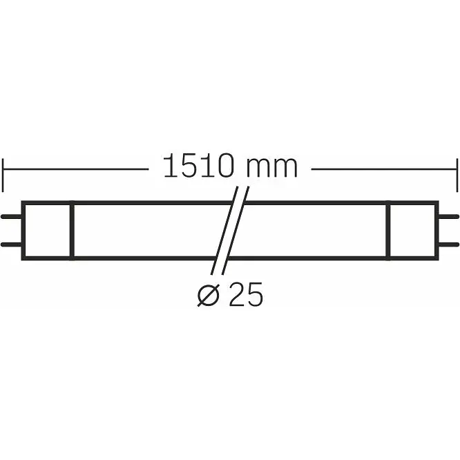 Лампа світлодіодна Videx T8 24W 1.5M 6000K (VLE-T8-24156) - фото 3