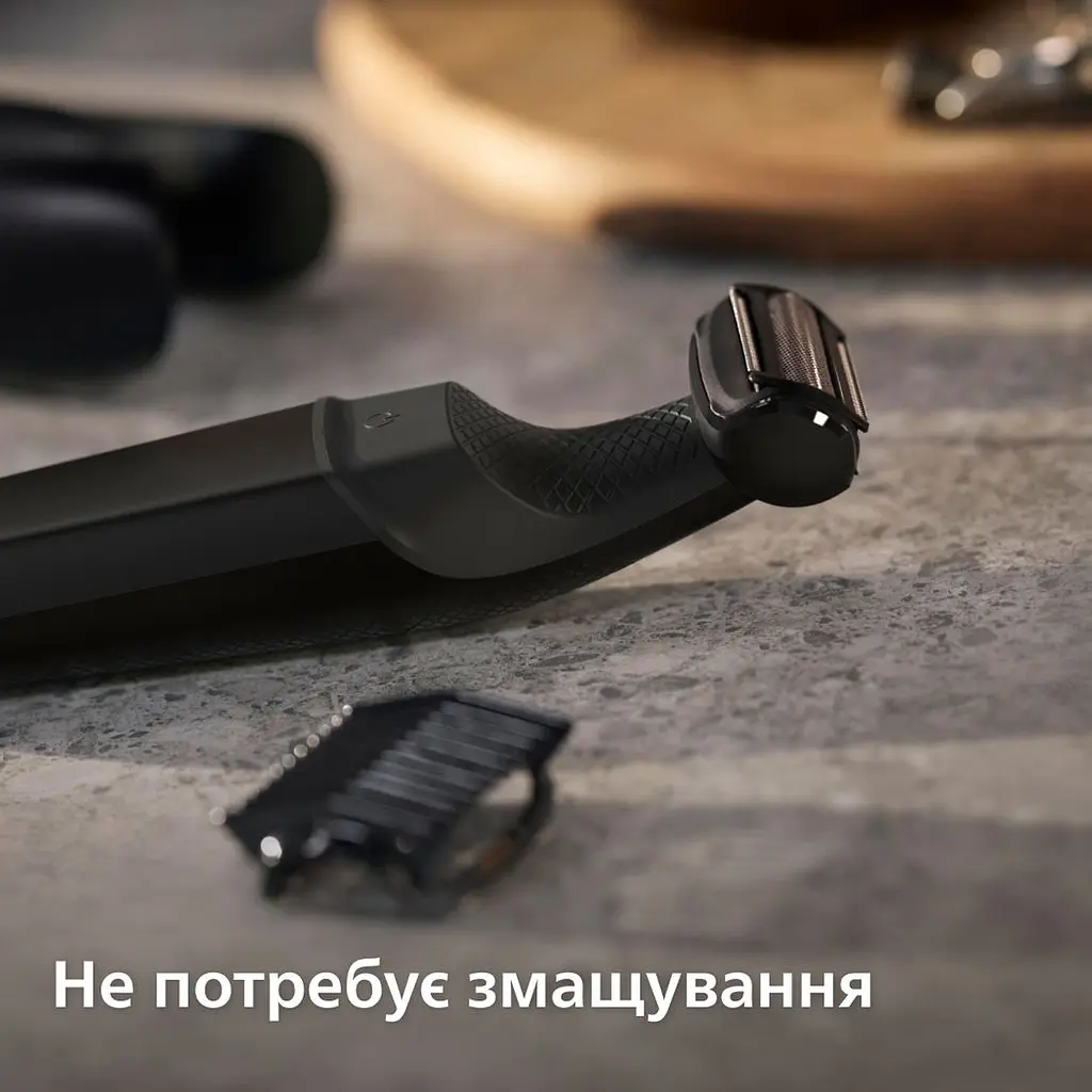 Тример Philips Bodygroom Series 3001 для тіла та інтимних зон чорний (BG3017/01) - фото 6