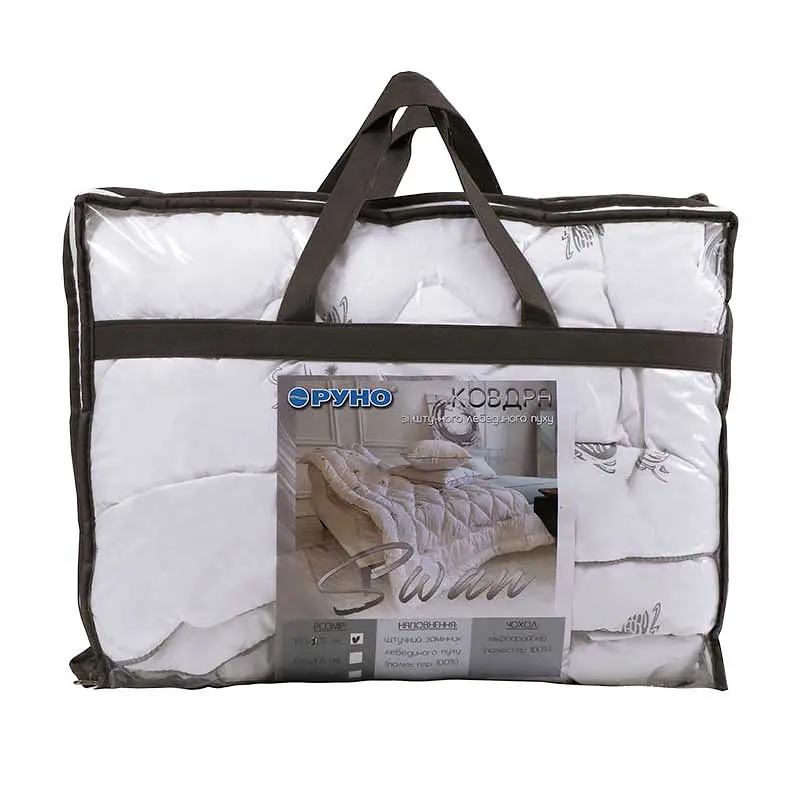 Дитяча ковдра Руно Silver Swan штучний лебединий пух 140х105 см біла (320.52_Silver Swan_demi) - фото 3